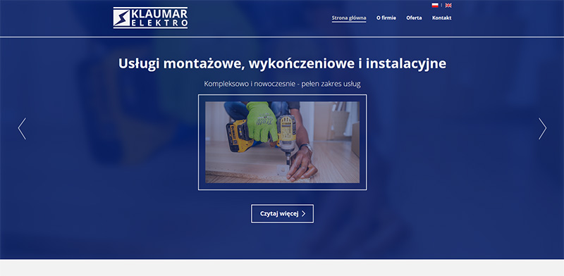 Realizacja - KLAUMAR ELEKTRO Realizacja - KLAUMAR ELEKTRO