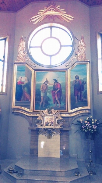 wystrój prezbiterium w kościele Św. Jana Chrzciciela wystrój prezbiterium w kościele Św. Jana Chrzciciela